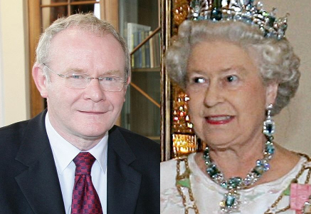 Martin McGuinness and The Queen